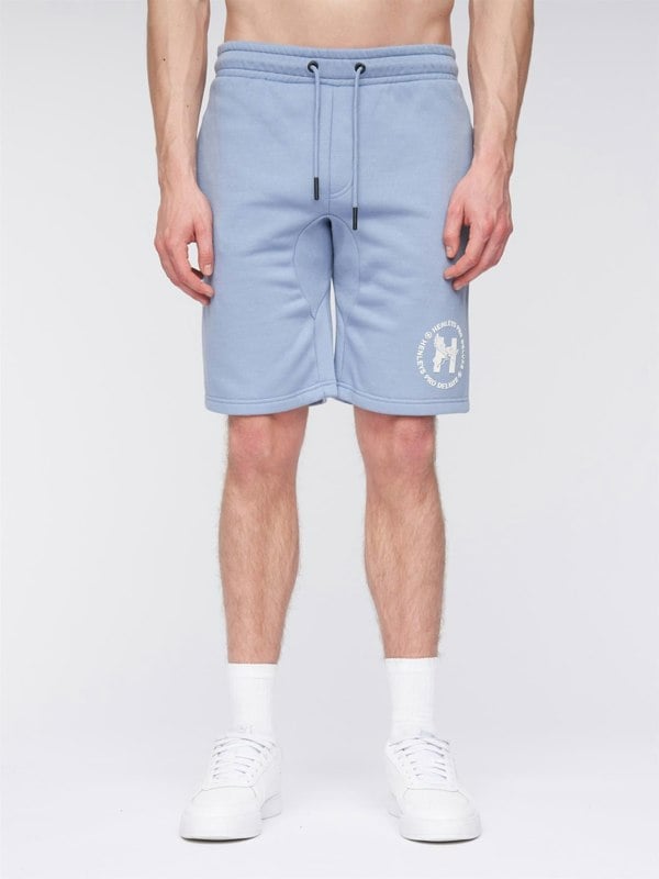 Henleys Metafone Jog Shorts Steel Blue