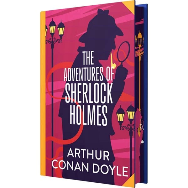 The Adventures of Sherlock Holmes by Sir Arthur Conan Doyle (Deluxe Hardback Sprayed Edge Edition)