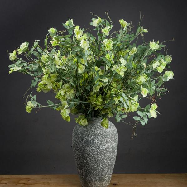Wyld Haus Set of 3 Artificial Flowers Sweet Pea Trail Stems