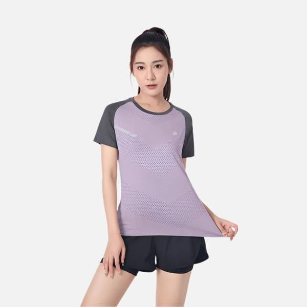 Anniou Raw Yarn UV Protection Running T-Shirt