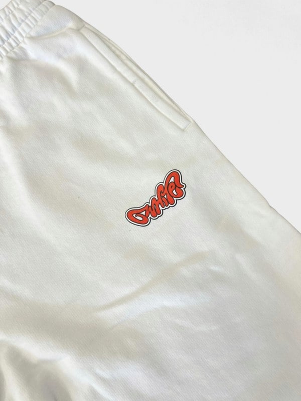 Off-White Arrow Sticker Sweatshorts White