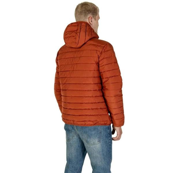 Aquascutum Mens Active Padded Jacket - Rust Orange - 