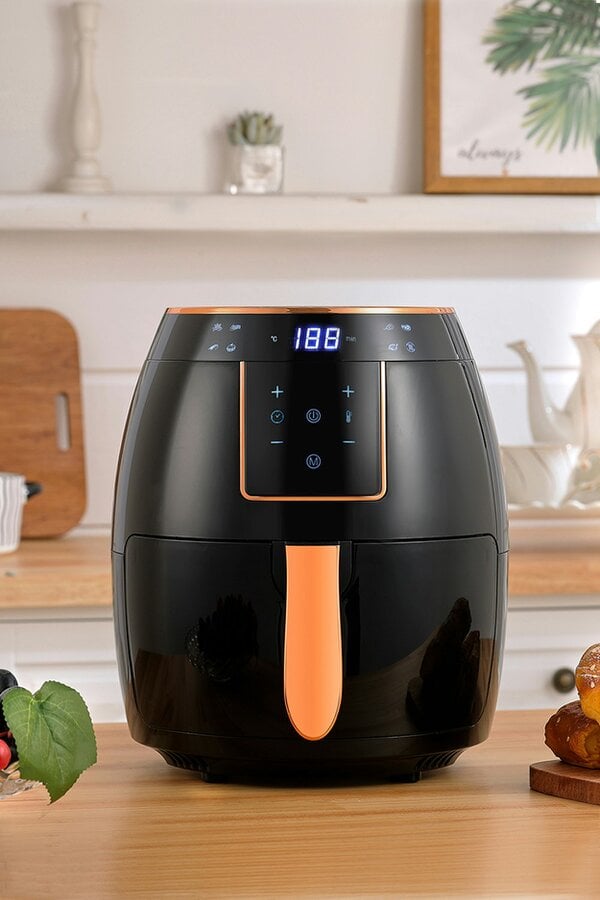 Living and Home 5.5L Digital Touchscreen Air Fryer Oven with Rapid Air Circulation System Timer & Adjustable Temperature Control