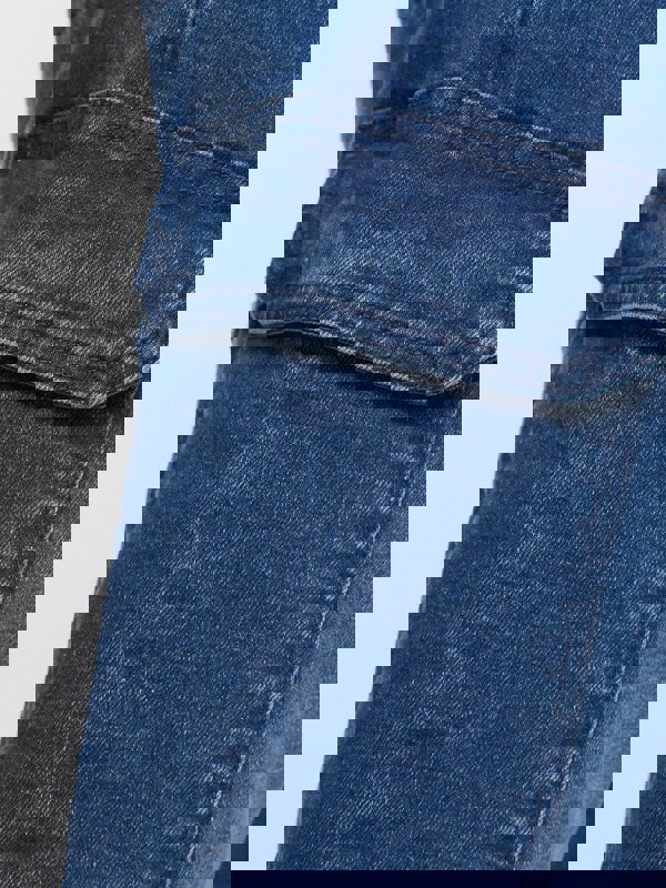 Crosshatch Malimore Cargo Cuff Jeans Stone Wash