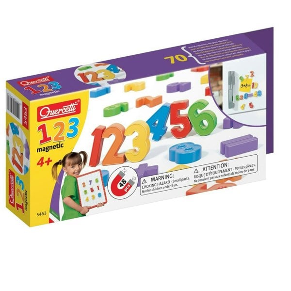 Quercetti 123 Magnetic - 48 Pieces