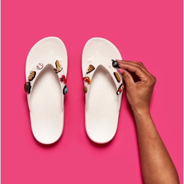 Crocs 207713-100 CLASSIC FLIP Womens Sandals White