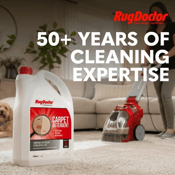 Rug Doctor Carpet Detergent with SpotBlok, 4 Litre