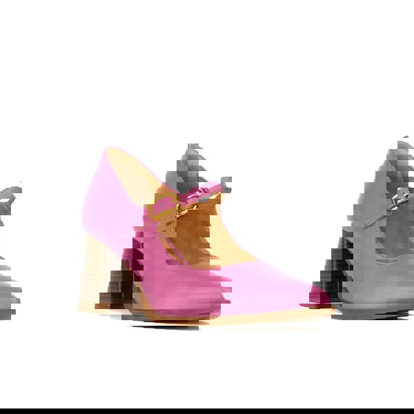 Embassy London Hyde - Pink - Women's Leather Mary Jane Pump