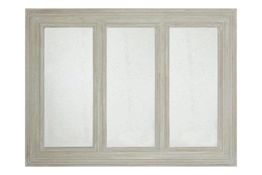 Gail 3 Panel Wall Mirror with Ash Wood Frame