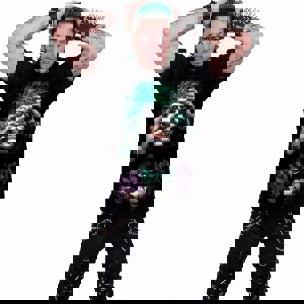 Spiral Direct JOKER - FREAK - T-Shirt Black