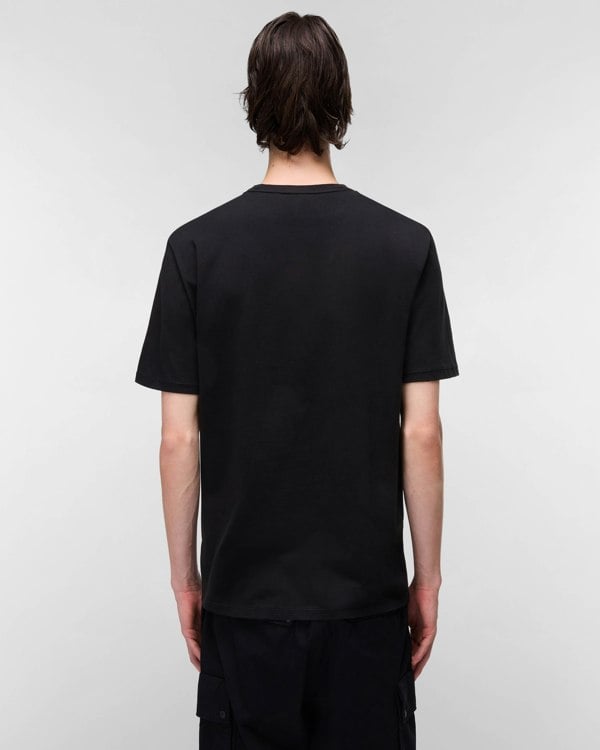 Napapijri Badge Mens Short Sleeve T-Shirt - Black Beauty 941