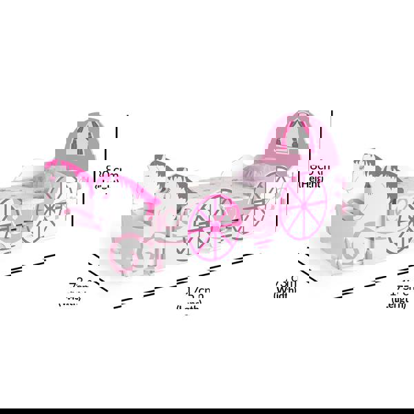 Dimensions of the bed frame.