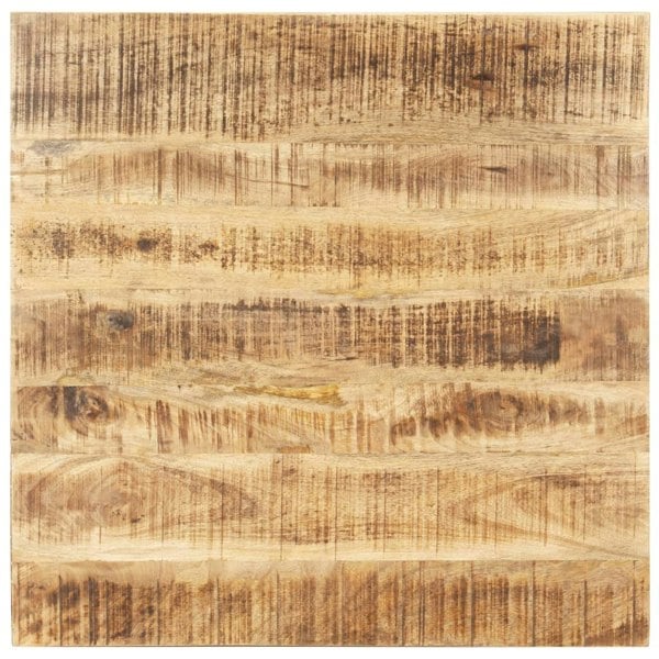 Berkfield Table Top Solid Mango Wood 15-16 mm 80x80 cm