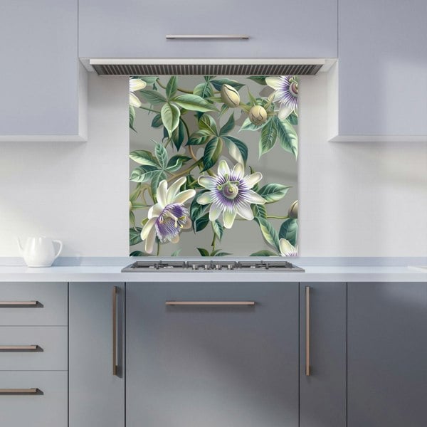 Warren Reed - Designer Passion Flowers Kitchen Splashback