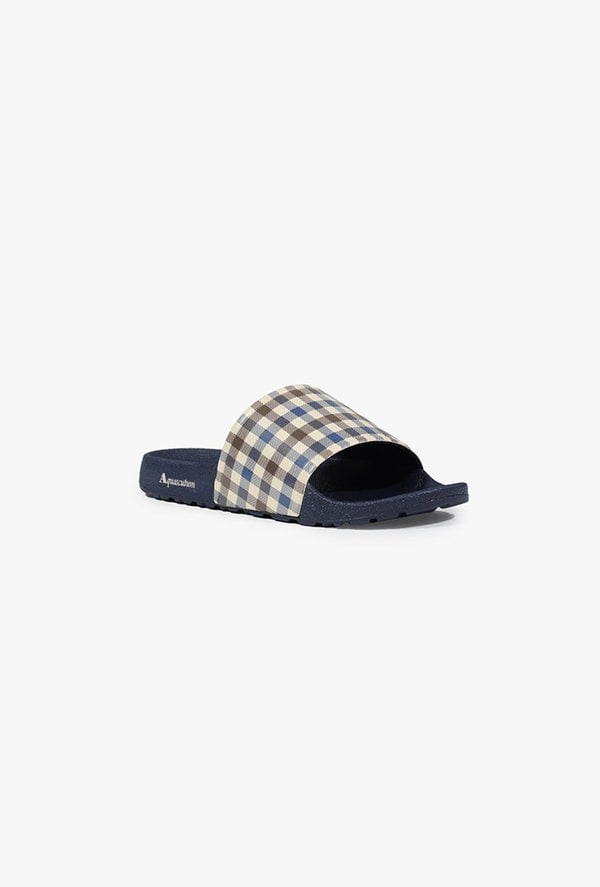 Aquascutum Club Check Sliders