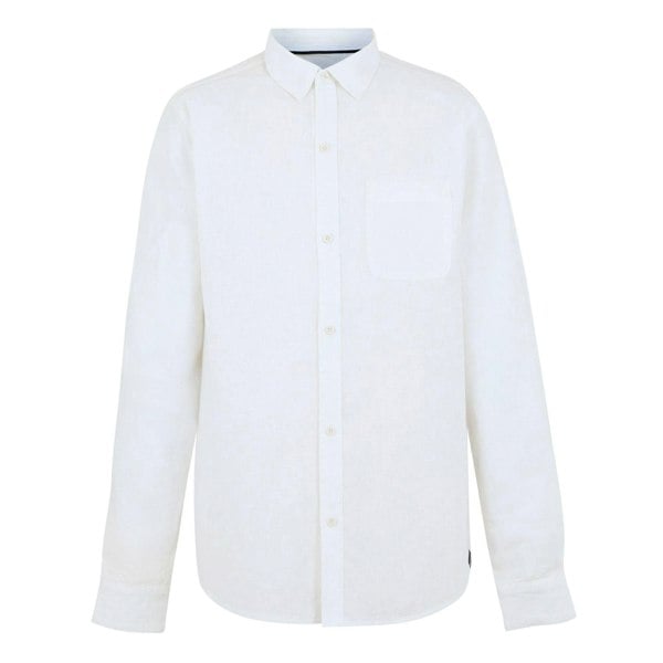 Regatta Mens Loran Long-Sleeved Shirt - White
