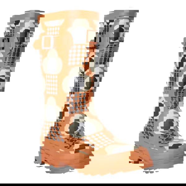 Regatta Womens/Ladies Orla Kiely Rain Cloud Mid Calf Wellington Boots - Tan - 