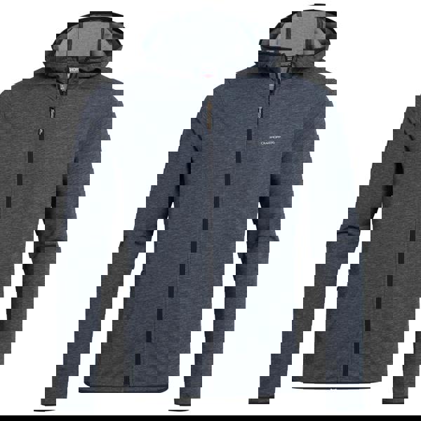 Craghoppers Mens Deft Nosilife Full Zip Hoodie - Blue Navy Marl