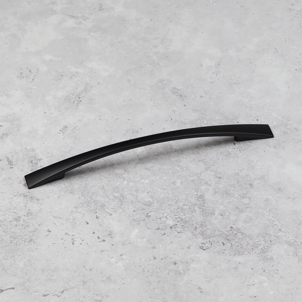 Handle & Home Matt Black Bow Handles