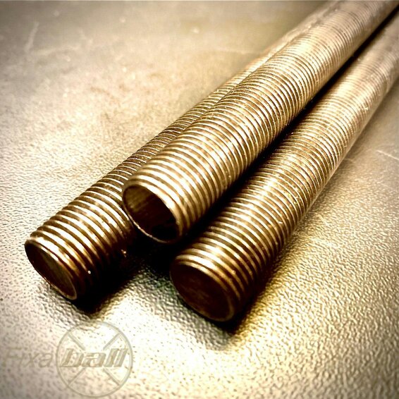 Fixaball UNF Self Colour Threaded Bar Stud Rod Steel Mild Steel 36" 1yd