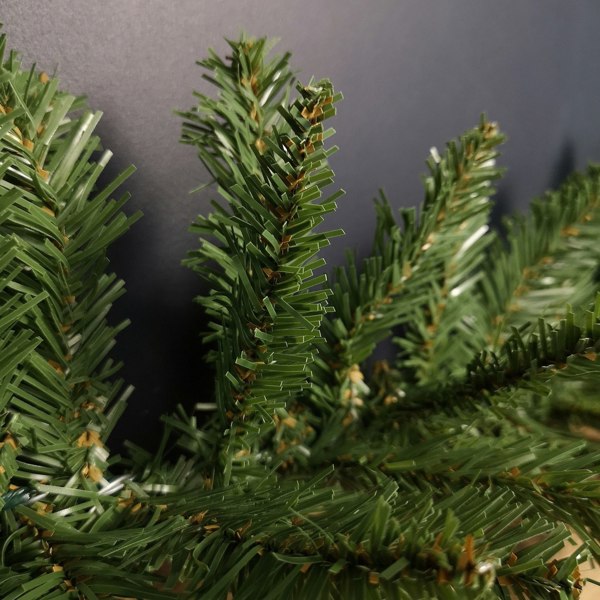 Samuel Alexander 2.7m x 25cm Plain Green Christmas Garland with 200 Bullet Tips