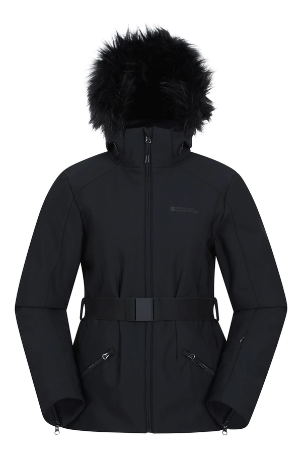 Mountain Warehouse Womens Swiss RECCO Ski Jacket - Black