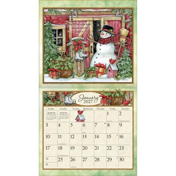 Susan Winget, Bountiful Blessings Deluxe Calendar 2027, Deluxe Calendars, Month To View, Lifestyle, Gift