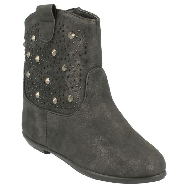 Spot On Girls Spot On Flat Ankle Boots