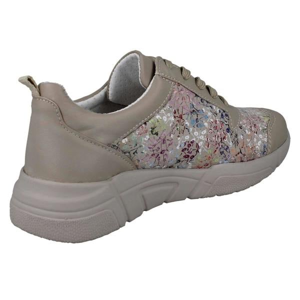 DB Shoes Ladies DB Shoes 2V Fitting Wedge Trainers Grace