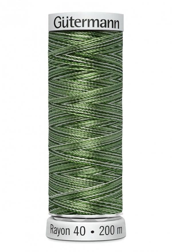 Gutermann No 40 Sulky Rayon Embroidery Thread 200m Rayon Thread Suitable For Embroidery