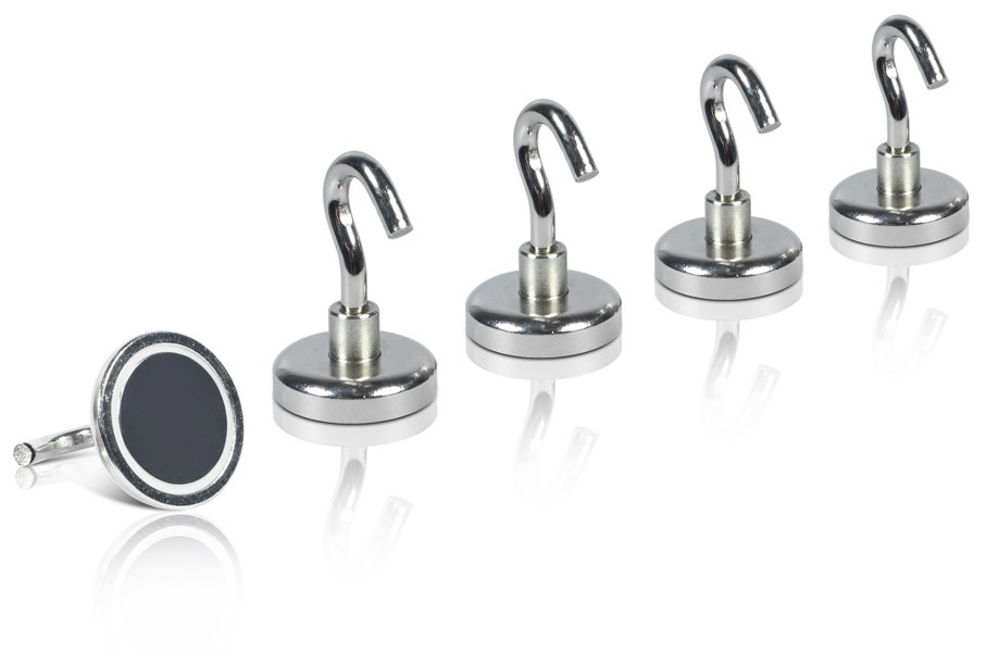 St Helens Strong Magnetic Hooks (Pack of 5) 47x36mm