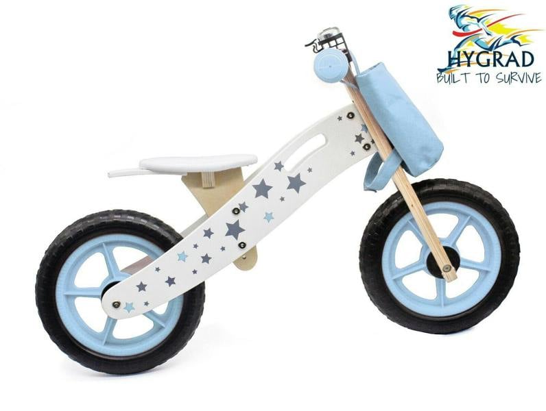 HYGRAD BUILT TO SURVIVE Wooden Balance Bike for Kids with Bell – Lightweight Training Bike | HYGRAD®