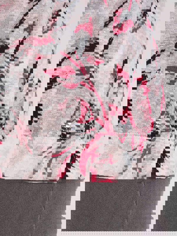 TIGI Rose Bloom Printed Top