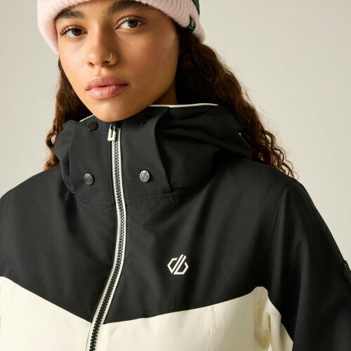 Dare 2B Womens Flurry III Ski Jacket - Black/Egret