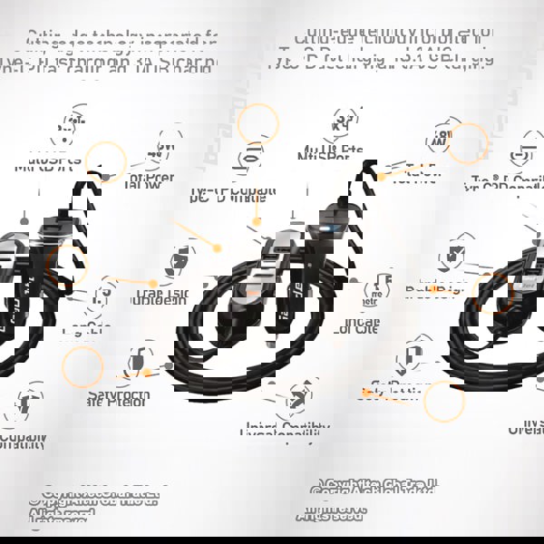 GadJet Car Rear Seat Extension Charger