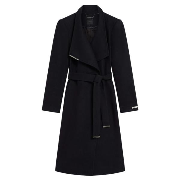 Ted Baker WMO ROSE Midi Length Belted Wool Wrap Co