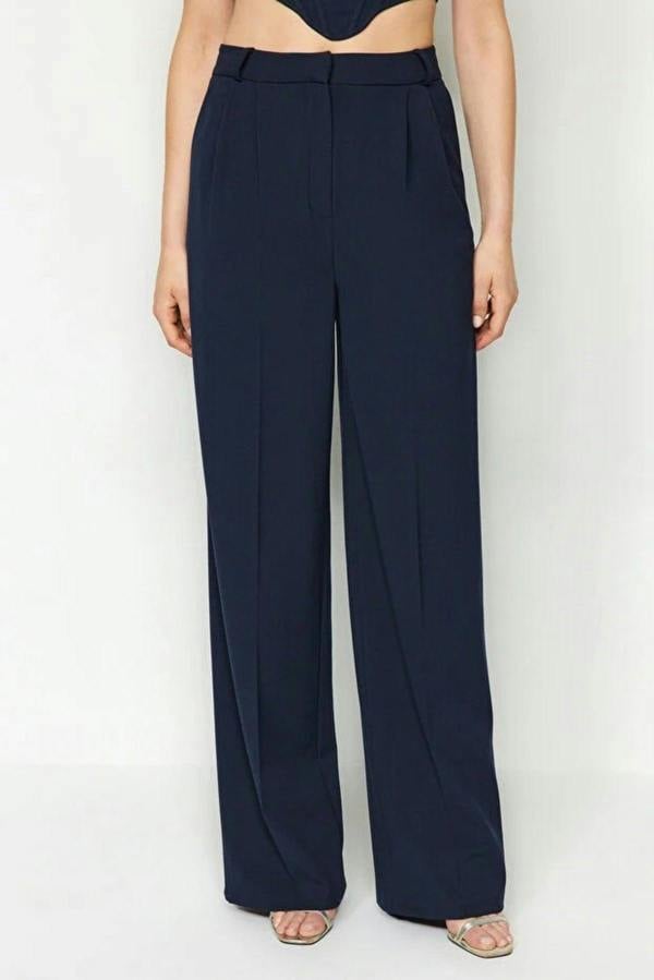 WOVCOR Wide Leg Woven Trousers
