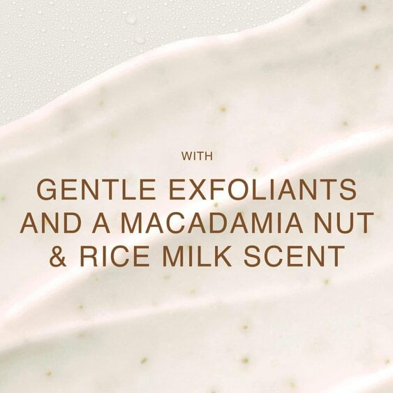 Dove Exfoliating Body Scrub Crushed Macadamia & Rice Milk, 225ml