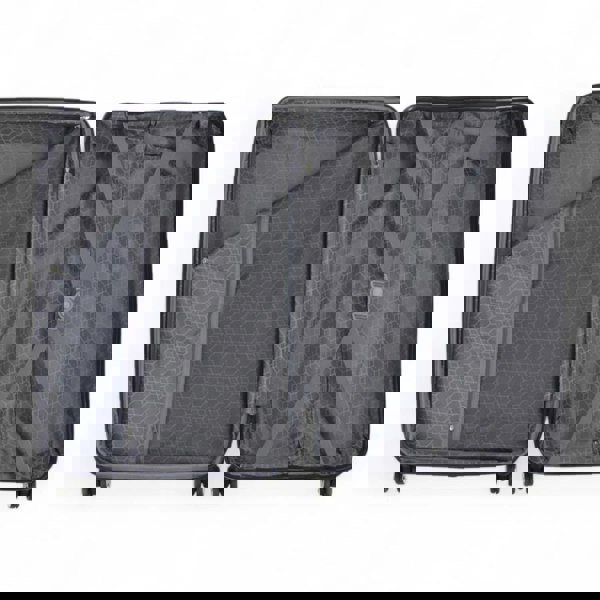 Snowball Hard Shell Luggage Set 8 Spinner Wheels ABS Suitcase