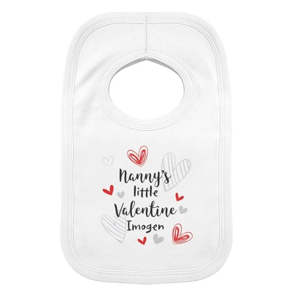 Personalised Memento Company Personalised Little Valentine Baby Bib