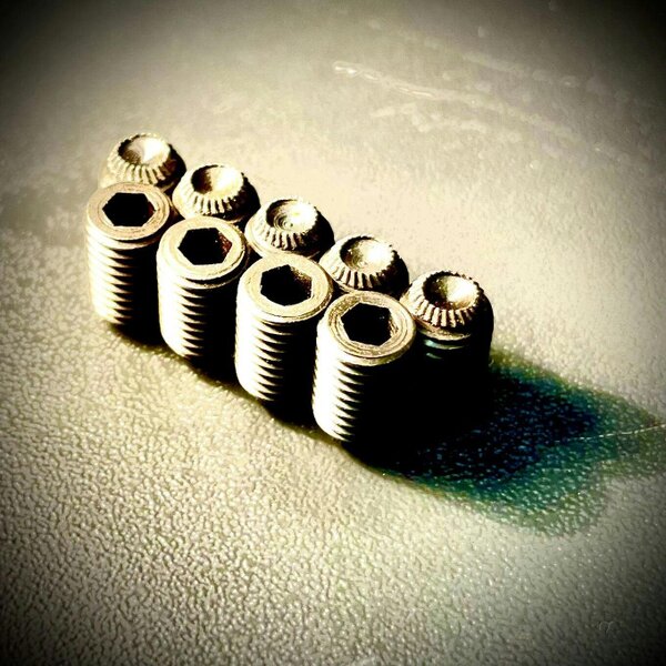 Fixaball UNF 5/16" Grub Socket Set Screw Cup End High Tensile 14.9