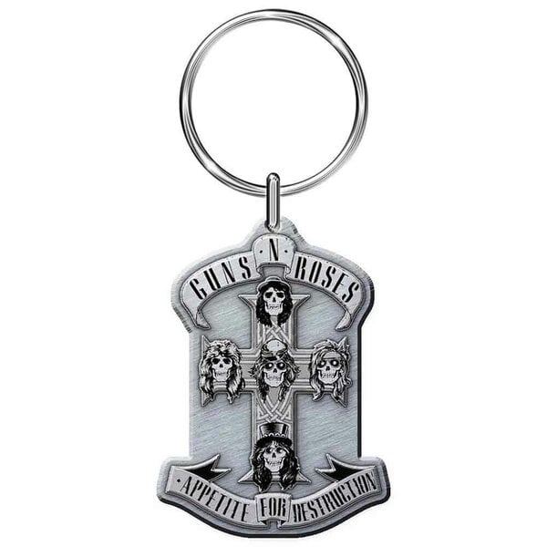 Guns N Roses Keyring Appetite For Destruction Keychain