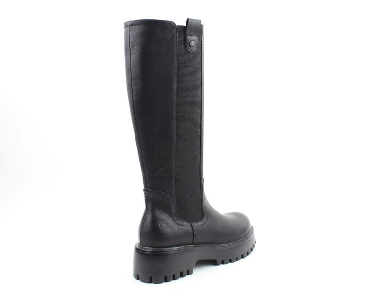 Heavenly Feet ZINNIA Womens Knee High Boots Black