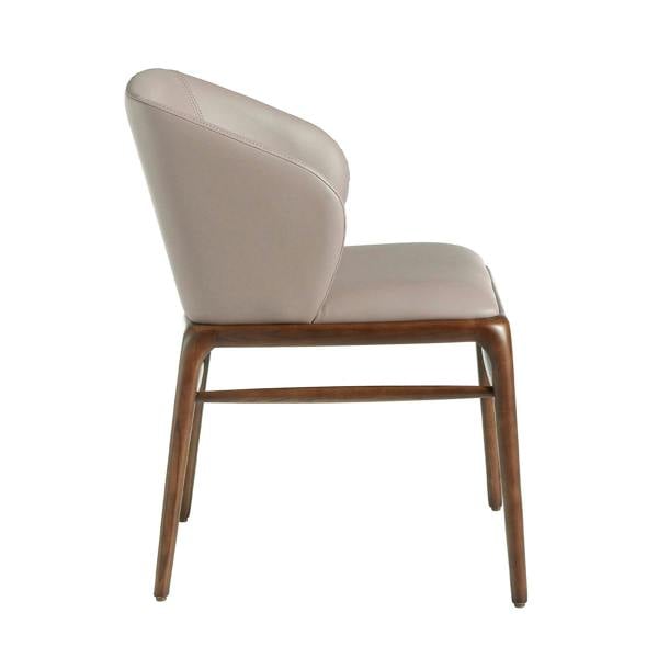 Angel Cerdá Dark Mink Leatherette Chair 4065