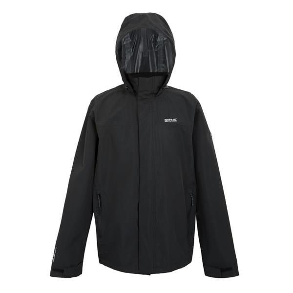 Regatta Mens Matt II Waterproof Jacket - Black