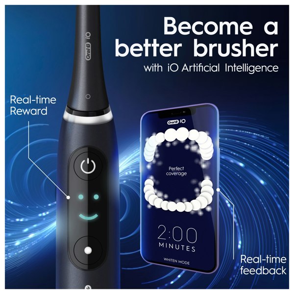 Oral-B iO 8 Electric Toothbrush - Black