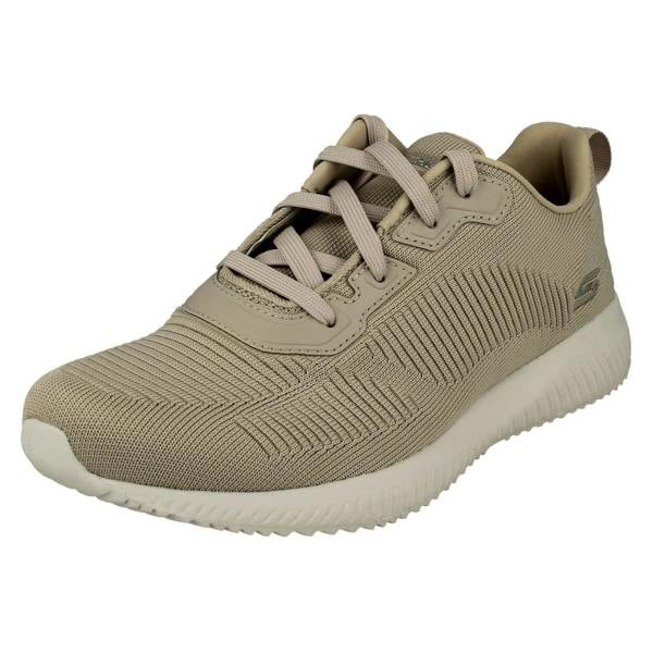 Skechers Ladies Bobs Sport By Skechers Trainers With Memory Foam Tough Talk 32504