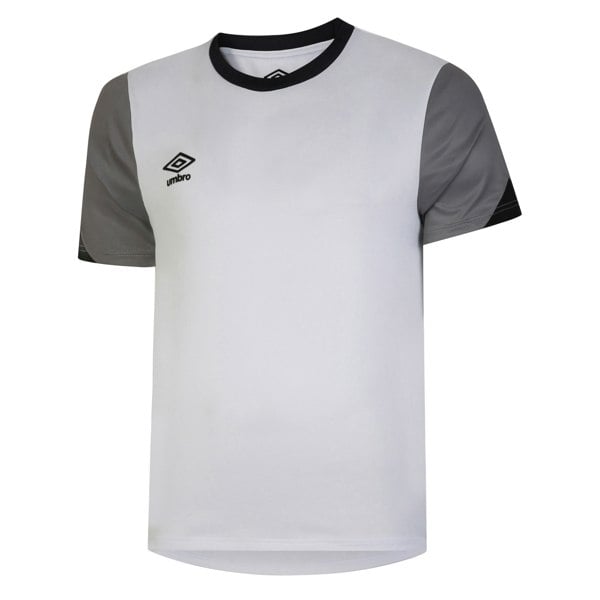 Umbro Mens Total Training Jersey - White/Titanium/Black