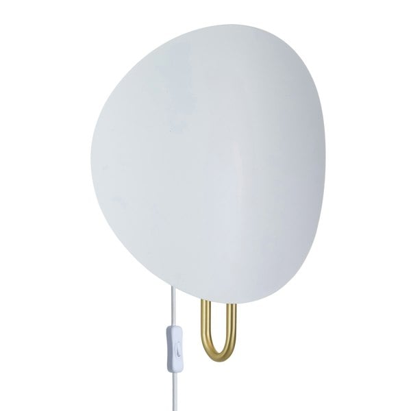 Nordlux Spargo | Wall light | White/Brass