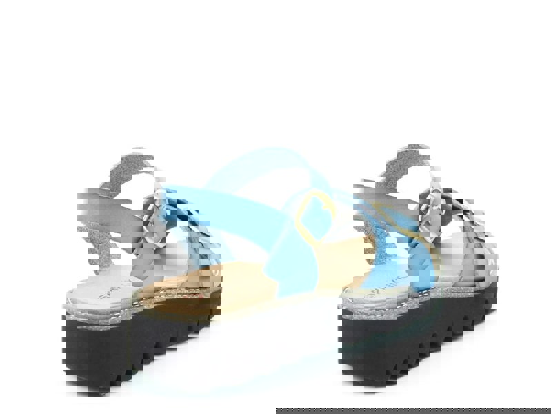 Heavenly Feet TRUDY Womens Sandals Blue